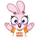 Sticker tagged Free Hugs