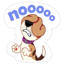 Sticker tagged nooooo, no