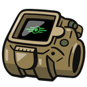 Sticker tagged Pip-Boy, Pip-Buck