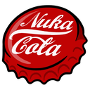 Sticker tagged bottlecap, Nuka Cola