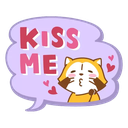 Sticker tagged Kiss me
