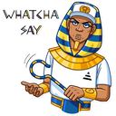 Sticker tagged What do you say, whatcha say