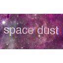 Sticker tagged space dust