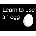 Sticker tagged egg