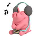 Sticker tagged Headphones, cassette