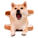 Sticker tagged doge, cute, dog, doggo, funny