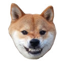 Sticker tagged doge, cute, dog, doggo, funny